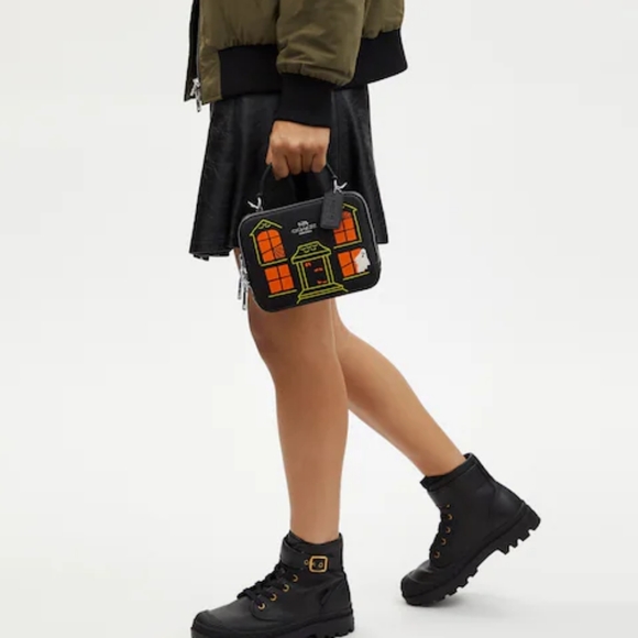 Coach Halloween Haunted House Lunchbox Bag - Picture 7 of 12